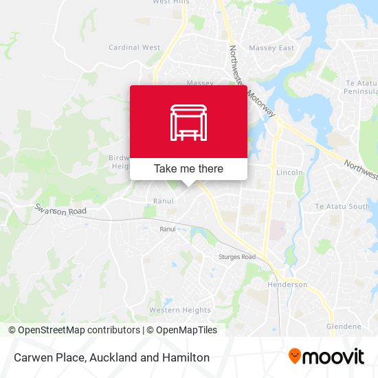 Carwen Place map