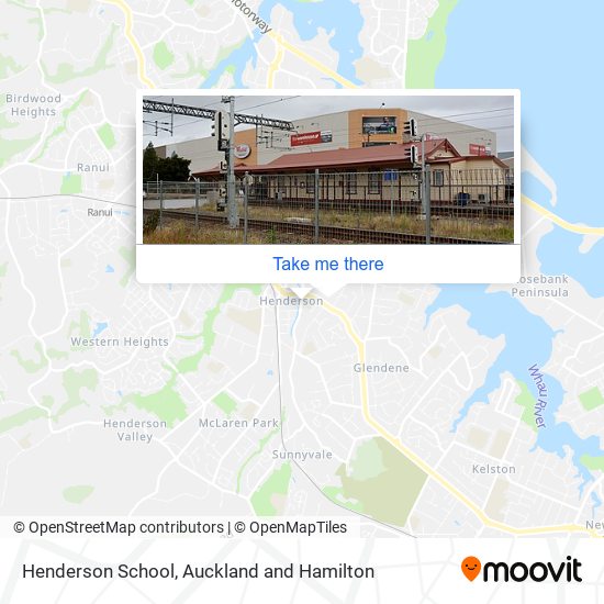 Henderson School map