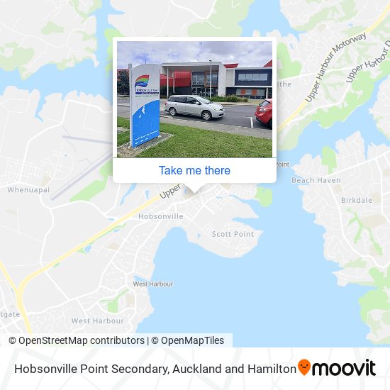 Hobsonville Point Secondary地图