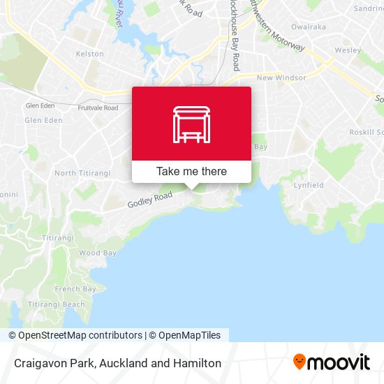 Craigavon Park map