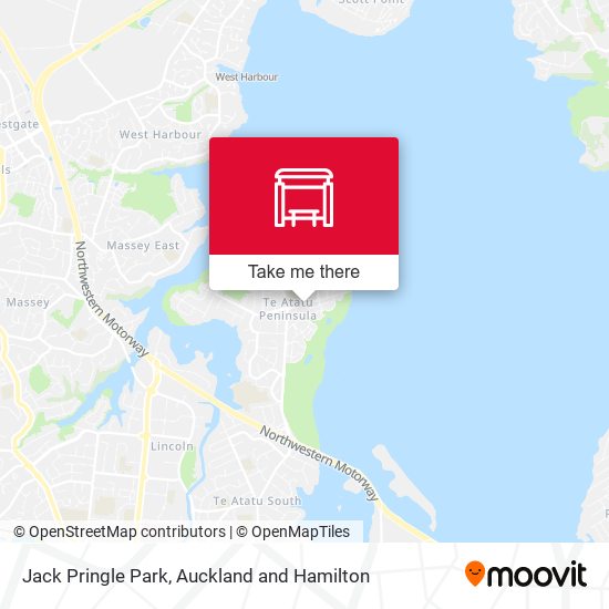 Jack Pringle Park map