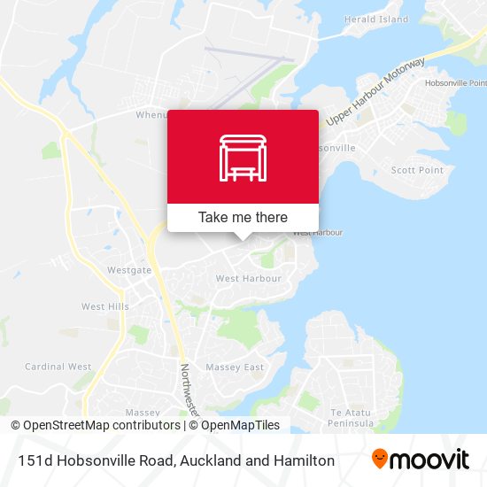 151d Hobsonville Road map