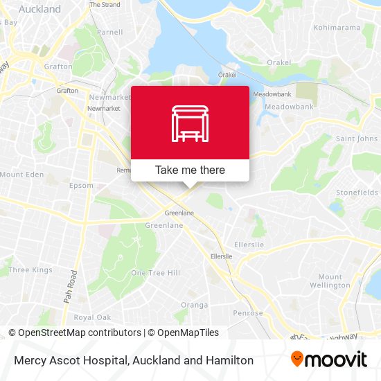 Mercy Ascot Hospital map
