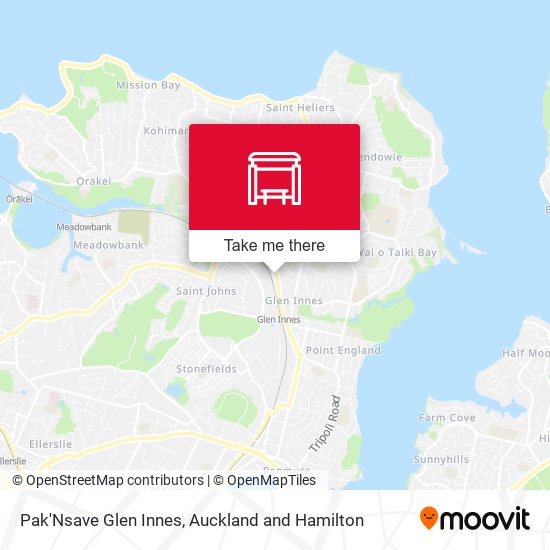 Pak'Nsave Glen Innes map