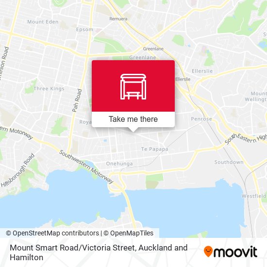 Mount Smart Road / Victoria Street地图