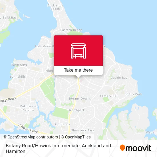 Botany Road / Howick Intermediate map