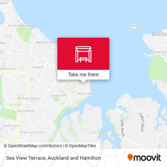 Sea View Terrace map