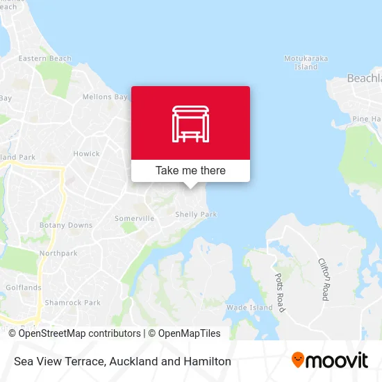 Sea View Terrace map