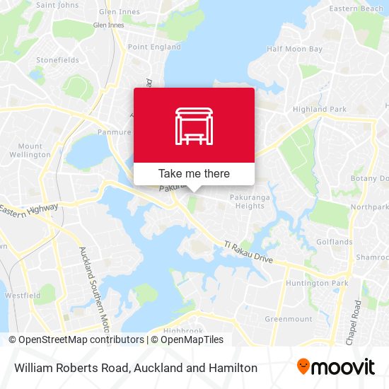 William Roberts Road map