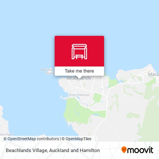 Beachlands Village map