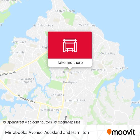Mirrabooka Avenue map