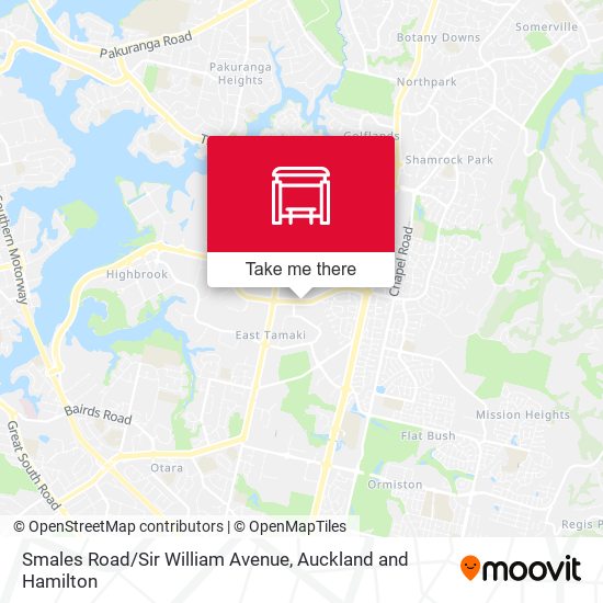 Smales Road/Sir William Avenue map