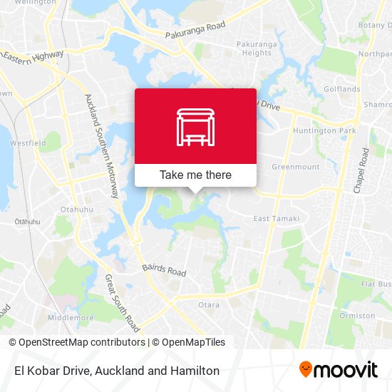 El Kobar Drive map
