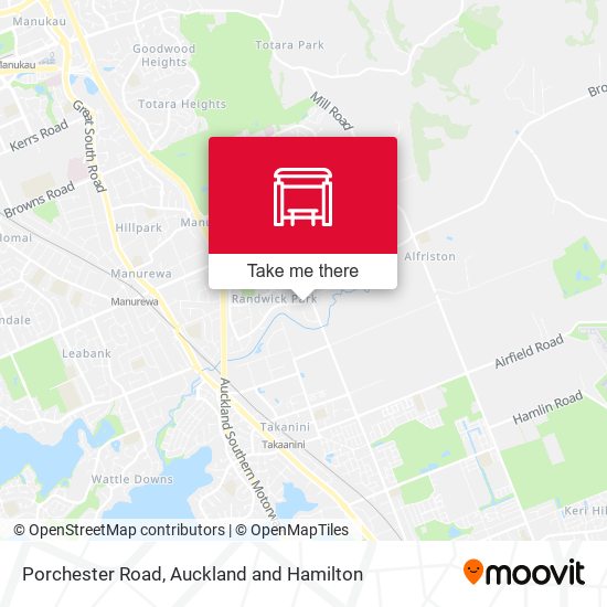 Porchester Road map