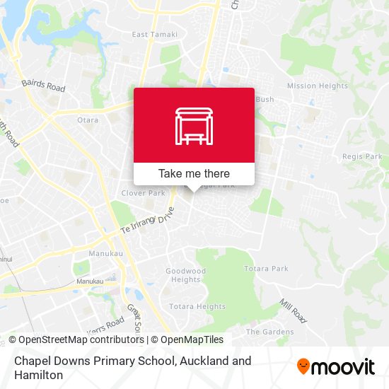 Chapel Downs Primary School map