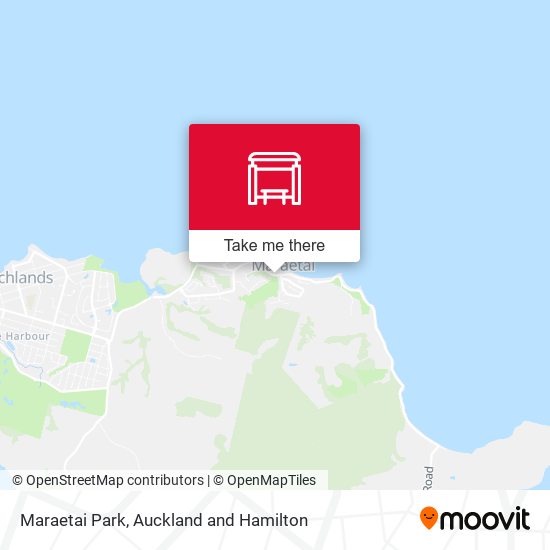 Maraetai Park map