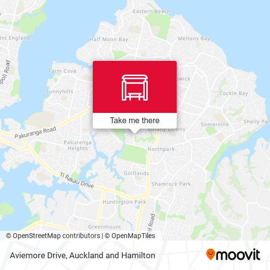 Aviemore Drive map
