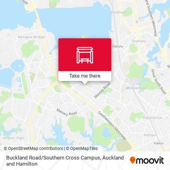 Buckland Road / Southern Cross Campus map