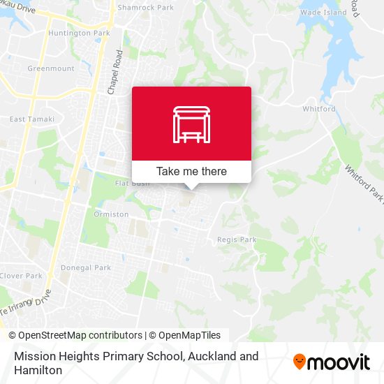 Mission Heights Primary School map