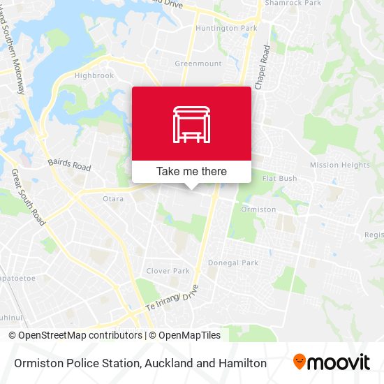 Ormiston Police Station map