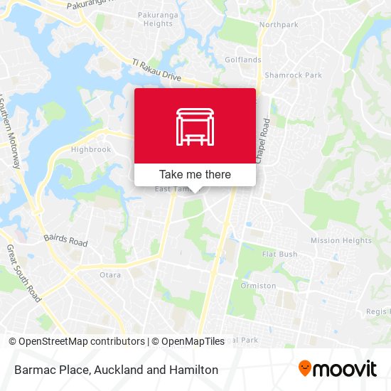 Barmac Place map