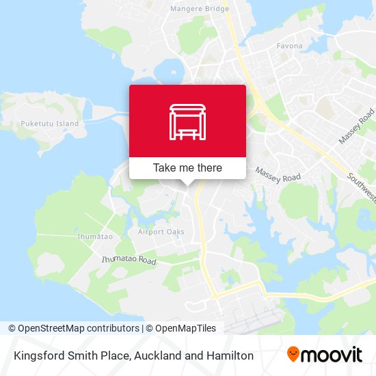 Kingsford Smith Place map