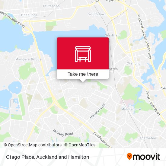 Otago Place map