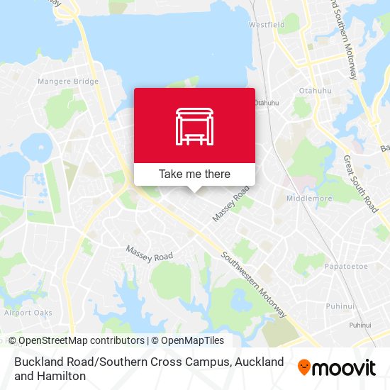 Buckland Road / Southern Cross Campus map