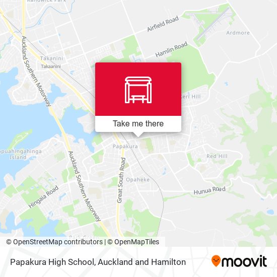 Papakura High School地图