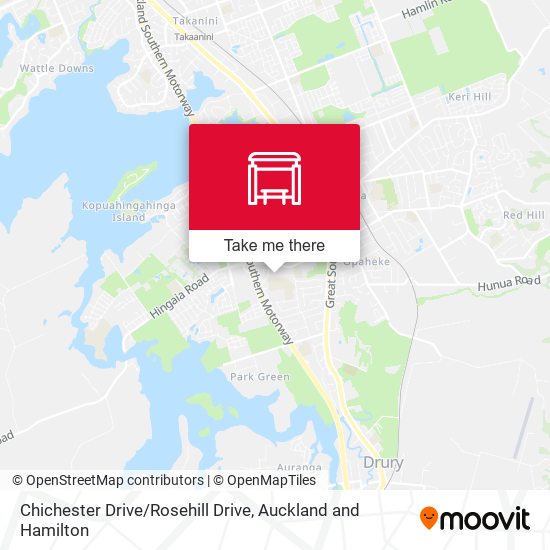 Chichester Drive / Rosehill Drive map