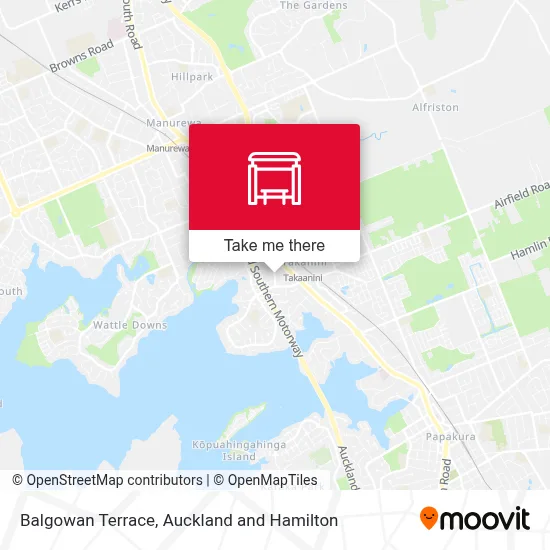 Balgowan Terrace map