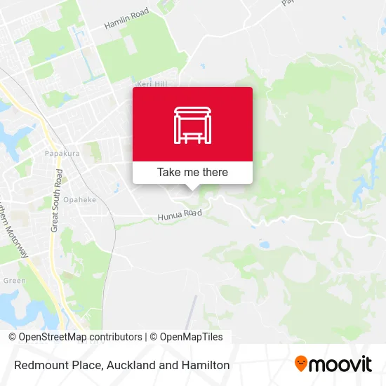 Redmount Place map