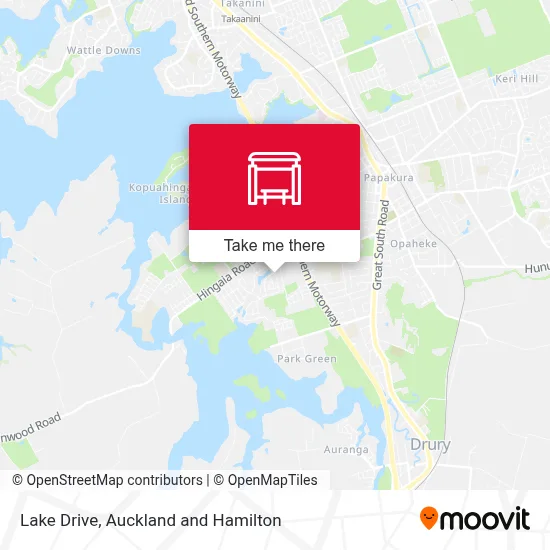 Lake Drive map