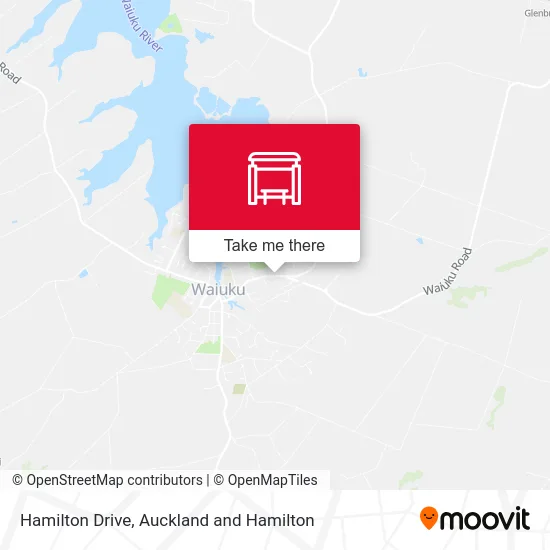 Hamilton Drive map