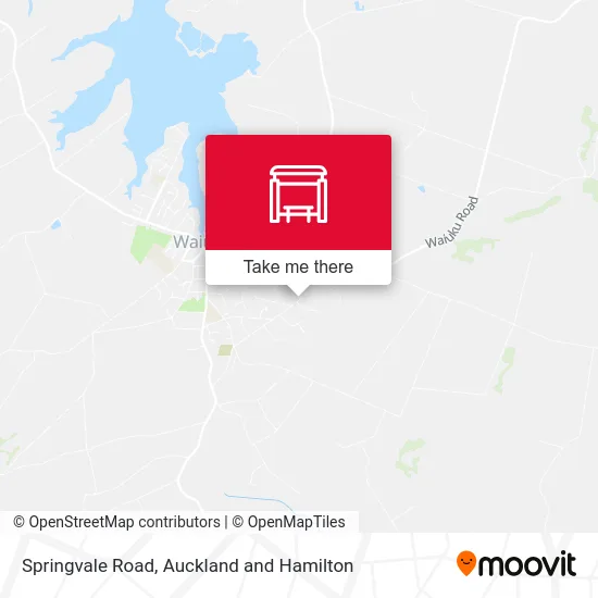Springvale Road map