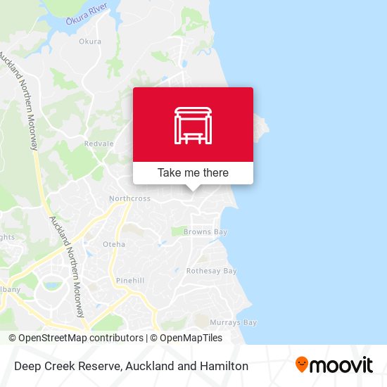 Deep Creek Reserve map