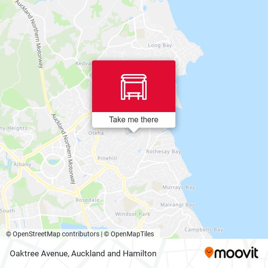 Oaktree Avenue map