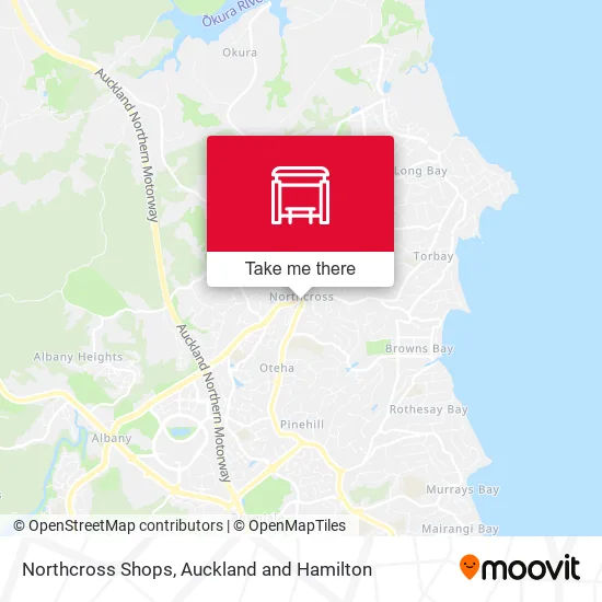 Northcross Shops map