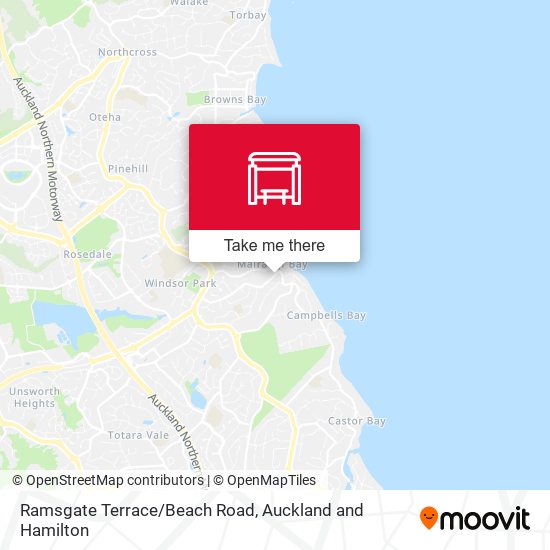 Ramsgate Terrace/Beach Road地图