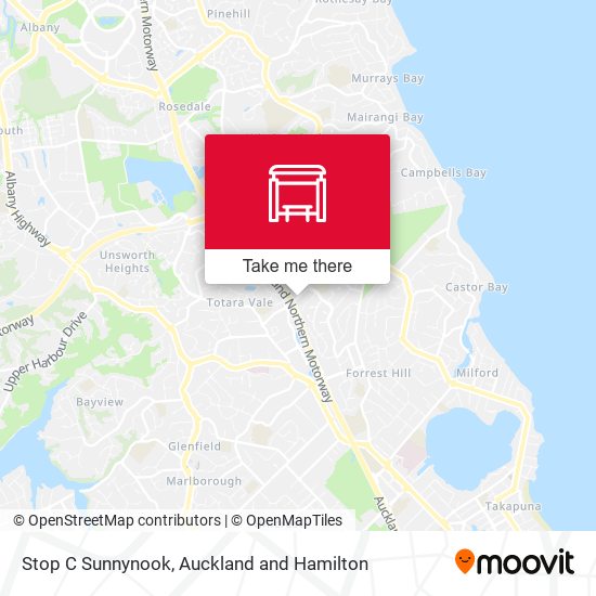 Stop C Sunnynook map