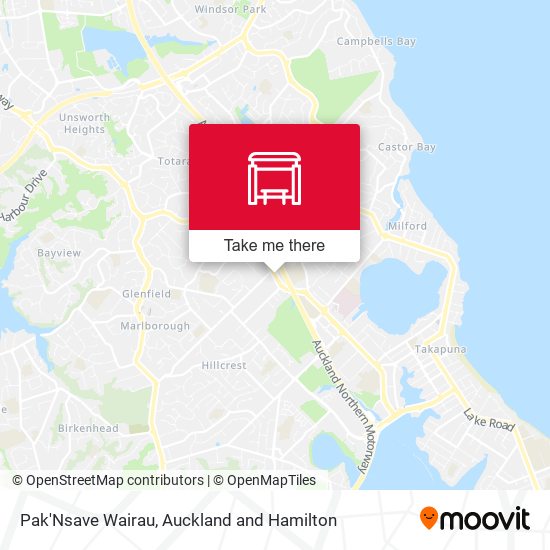 Pak'Nsave Wairau map