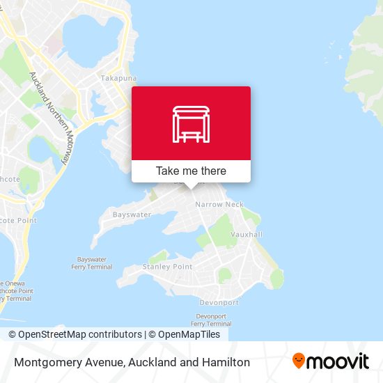 Montgomery Avenue map