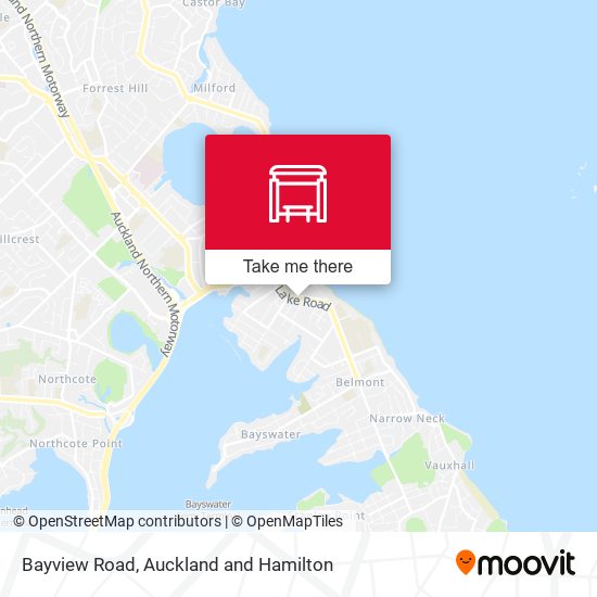 Bayview Road map