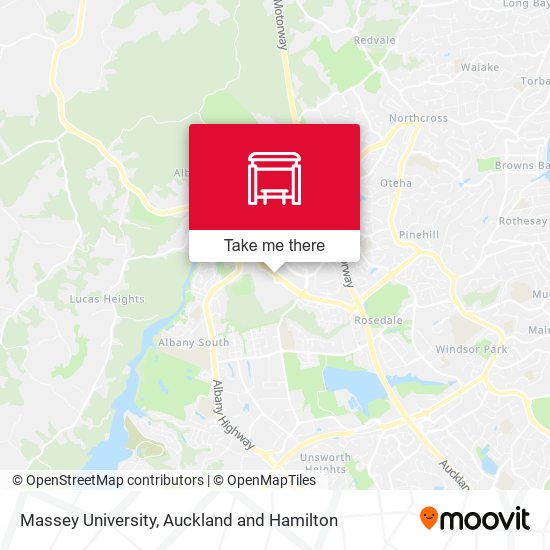 Massey University map