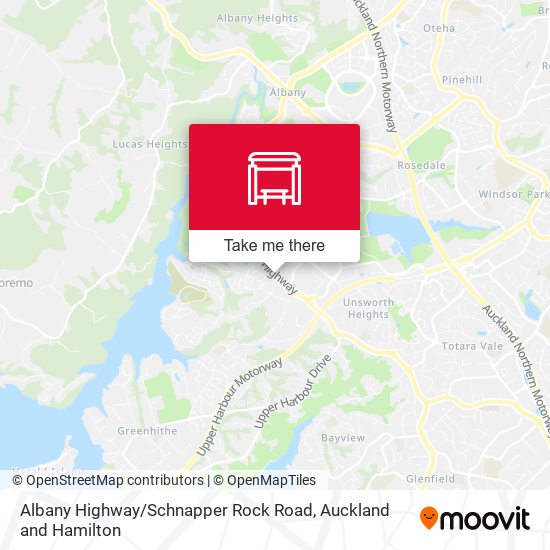 Albany Highway / Schnapper Rock Road map