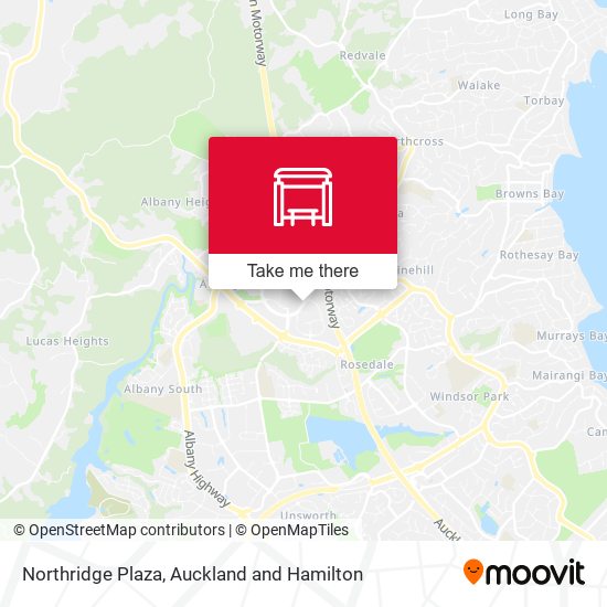 Northridge Plaza map