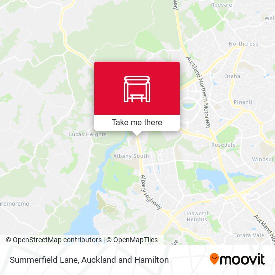 Summerfield Lane map