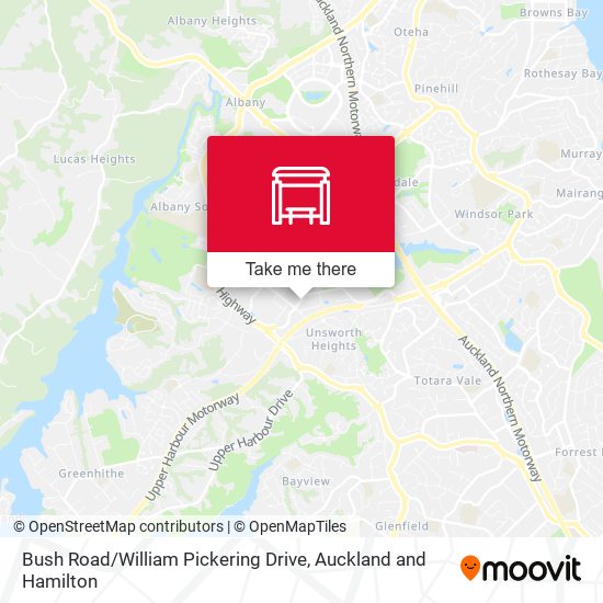Bush Road / William Pickering Drive map