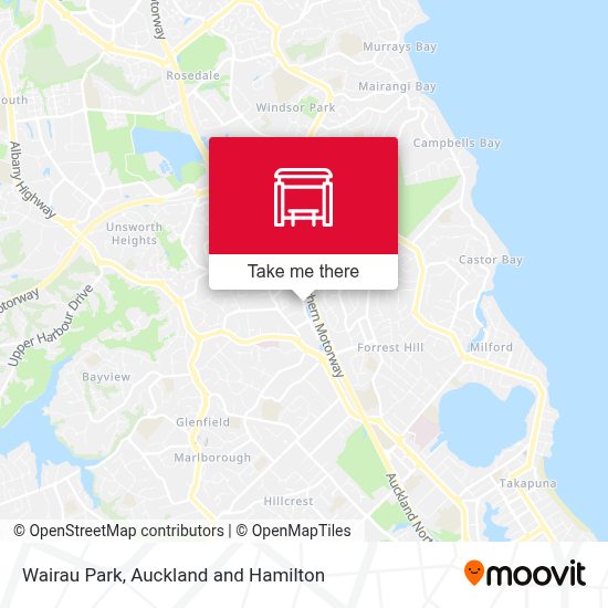 Wairau Park stop Routes, Schedules, and Fares