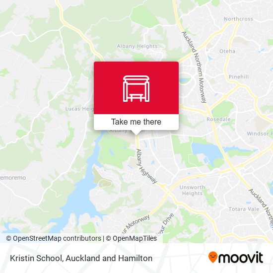 Kristin School map